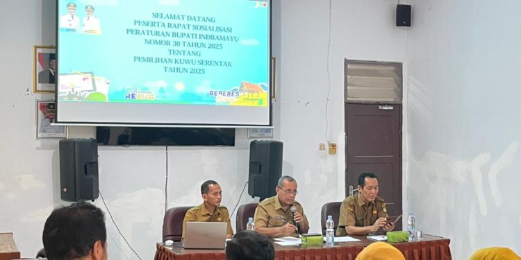 Pemkab Indramayu Gercep Sosialisasi Perbup Pilwu Serentak 2025