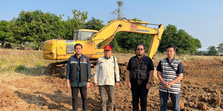 Polres Indramayu Bongkar Tambang Ilegal, Excavator, DumpTruck dan Tujuh Orang Diamankan