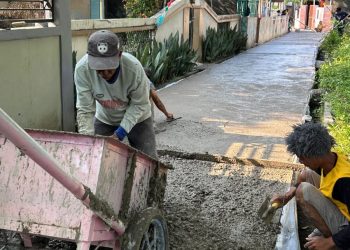 Pemdes Cisaat DD Tahap 2 Digunakan Untuk Peningkatan Jalan Lingkungan