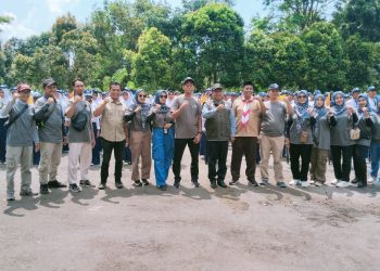 SMK SMP Negeri 1 Lemahabang Gelar Latihan Dasar Kepemimpinan Siswa