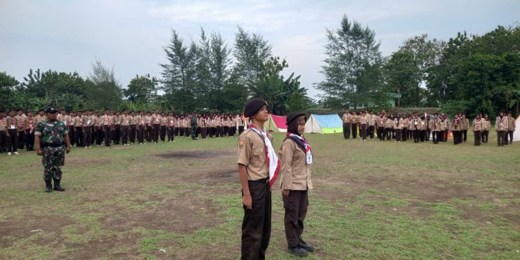 SMK Dwi Bhakti Ciledug Gelar LDKS di Kompi A Batalyon Zipur 4/TK Tegal Tahun 2025