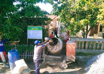 Pemdes Putat Realisasikan Peningkatan Pembanguan Infrastruktur Desa