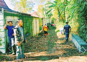 Tingkatkan Infrastruktur, Pemdes Sangkanerang Gelar Pembangunan Jalan Rabat Beton