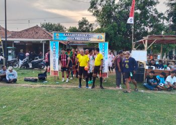 Pembukaan Sepak Bola Karang Taruna Cup Desa Pasuruan 2025 