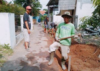 Pemdes Lemahabang Kulon Gelar Beragam Pembangunan Infrastruktur Desa