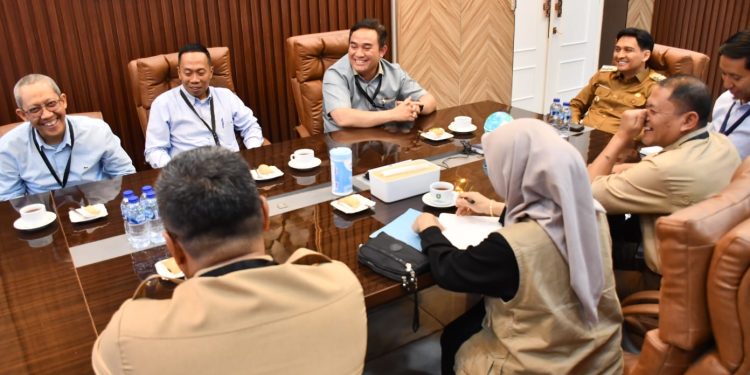 Audensi ke Bupati Indramayu, GM Kilang Balongan Bahas Percepatan Realiasi Buffer zone 