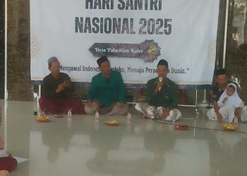 Hari Santri di Masjid Jami Al Falah Tahun 2025 Desa Pabedilan Kaler Mengadakan Berbagai Macam Perlombaan