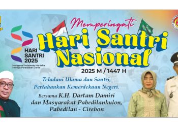Warga Desa Pabedilan kulon Antusias Mengikuti Hari Santri 2025