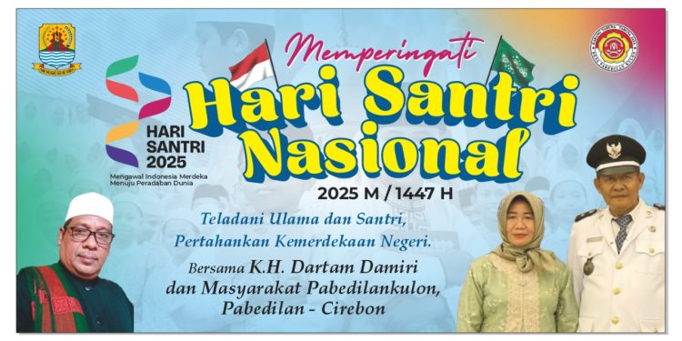 Warga Desa Pabedilan kulon Antusias Mengikuti Hari Santri 2025