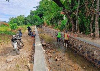 Tanpa Papan Informasi, Pekerjaan Senderan Irigasi Susukantonggoh Bak Proyek Siluman