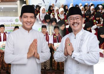 Momen Peringatan Sumpah Pemuda dan Hari Santri Nasional, Bupati Lucky Hakim Sahkan Perbup Pesantren, Harapkan Generasi Muda Indramayu Berakhlak Mulia
