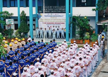 SMK Samudra Nusantara Asjap Gelar Apel Peringatan Hari Pahlawan Nasional 2025