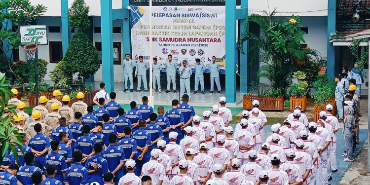 SMK Samudra Nusantara Asjap Gelar Apel Peringatan Hari Pahlawan Nasional 2025