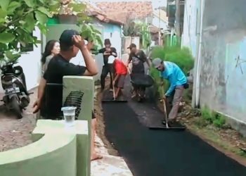 Realisasi Banprov, Pemdes Sigong Kebut Peningkatan Infrastruktur Jalan Desa