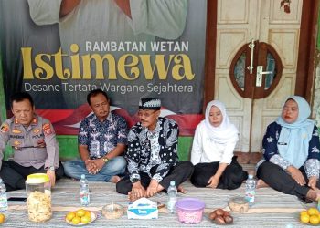 Kunjungan Forkopimcam Sindang ke Balon Kuwu Rambatan Wetan, Ajak Jaga Kondusifitas Desa