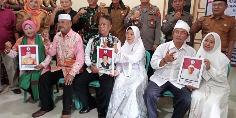 Panpilwu Desa Rambatan Wetan, Undi Nomor Urut Calon Kuwu