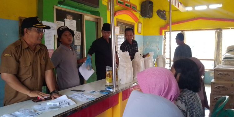 Penerima Bantuan Pangan Di Desa Jungjang Capai 504 KPM