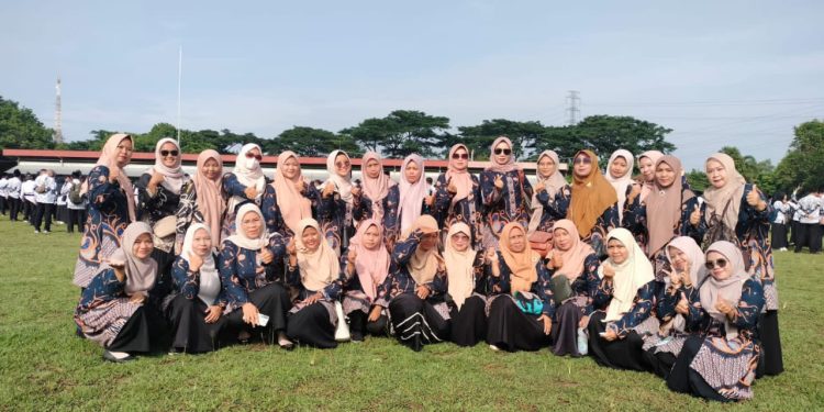 SPS PAUD Harapan Sejahtera Ikuti Upacara Hari Guru Nasional Tingkat Kabupaten Cirebon