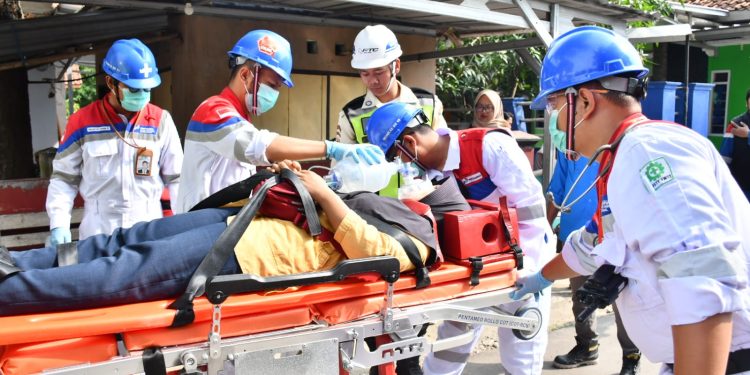 Latih Kesigapan Tim, Kilang Pertamina Balongan Gelar Simulasi Major Emergency Exercise Pertamina (MEEP) Level III