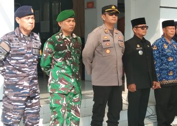 Peringati Hari Korp Pegawai Negeri ( KORPRI) di Kantor kecamatan kandanghaur Indramayu