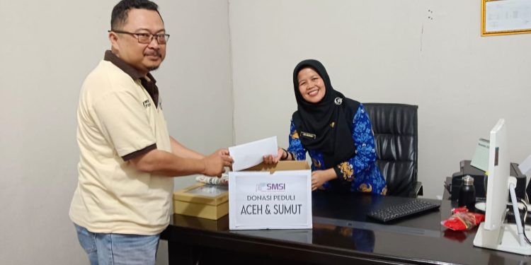 Bentuk Solidaritas Wartawan untuk Sesama, SMSI Kota Cirebon Galang Donasi Bencana Aceh, Sumbar dan Sumut