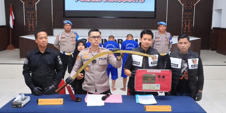Polres Indramayu Ringkus Komplotan Begal Remaja, Dua Pelaku Utama dan Satu Penadah Diamankan