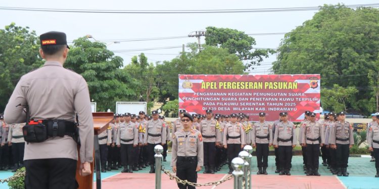 H-1 Pemilihan Kuwu Serentak 2025, Polres Indramayu Nyatakan Siap Amankan Pemungutan dan Penghitungan Suara Pilwu