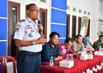 Kilang Balongan Sosialisasikan Rencana Pembatasan Akses Jalan Depan Kilang kepada Masyarakat