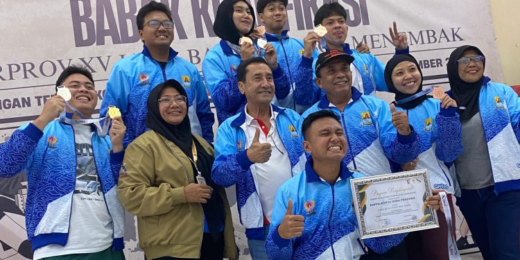 Atlet Menembak Kabupaten Cirebon Borong 8 Medali di BK Porprov XV Jabar