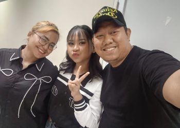 Kedatangan April DA 7 Indosiar di Desa Pasuruan Disambut KDM dan Bupati Cirebon 