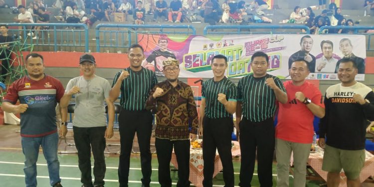 Sekretaris Cabor Perbasi Kabupaten Cirebon Hadiri Dan Saksikan Final Basket Bupati Cup 2025