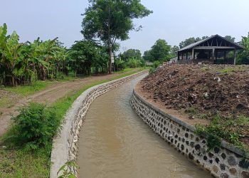 Kembali Berfungsi Aliri Pertanian, Rehabilitasi D.I Kecepet Susukanlebak Rampung Sesuai Target