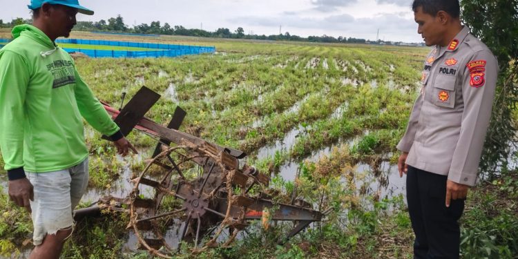 Curi Mesin Traktor di Persawahan, Pemuda di Indramayu Diamankan Polisi