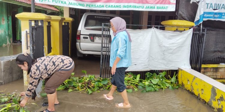 Akibat Hujan Extrim Kantor PJTKI -PJP  Terendam Air 