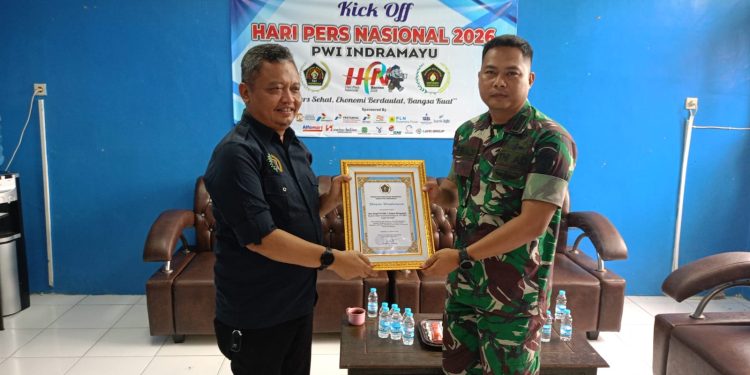PWI Indramayu Siap Bersinergi Dengan Brigif TP 34/ Cakra Buana