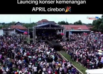 Jutaan Masyarakat Cirebon Tumpah Menyambut April DA7 Indosiar Pulang Kampung