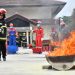 Tak Kalah Gesit, Seratusan IRT Adu Ketangkasan Padamkan Api