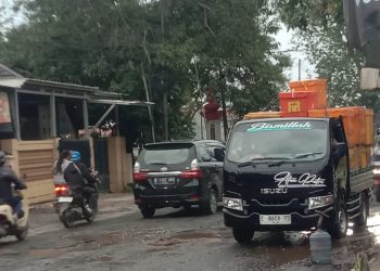 Jalan berlubang di jalan Raya Bukan Kewenangan Pemerintahan Desa