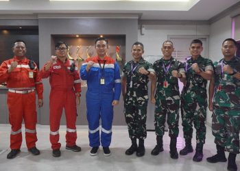 Kunjungi Kilang Balongan, Brigif 34/Cakra Buana dan Yonif TP 889/GW Siap Berkolaborasi Jaga Obvitnas