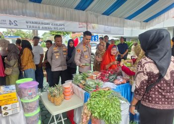Hitungan Jam, GPM di Halaman Polres Indramayu, Ludes diserbu Warga