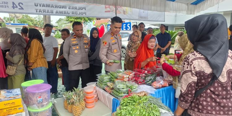 Hitungan Jam, GPM di Halaman Polres Indramayu, Ludes diserbu Warga