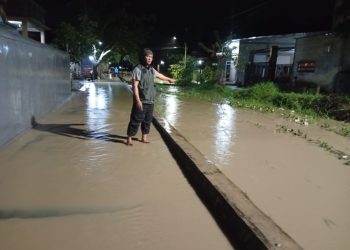 Hujan Deras Lagi, Desa Cibogo Cirebon Kembali Banjir, Kuwu Soroti Lambannya Penanganan Irigasi