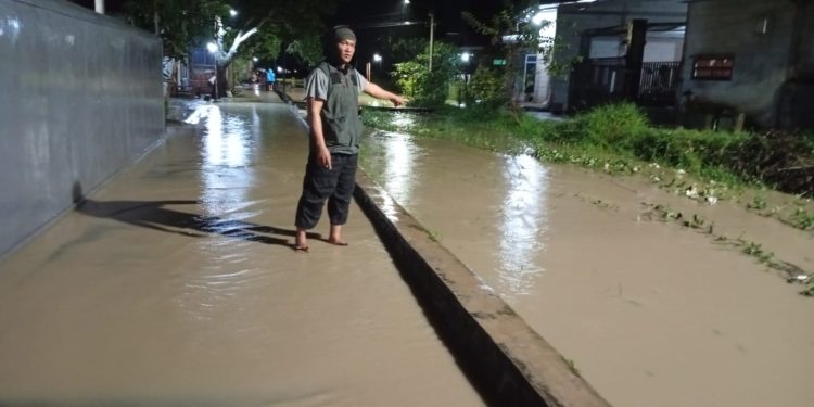 Hujan Deras Lagi, Desa Cibogo Cirebon Kembali Banjir, Kuwu Soroti Lambannya Penanganan Irigasi