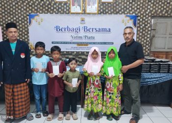 Pemdes Dukupuntang Berbagi Bersama Anak Yatim