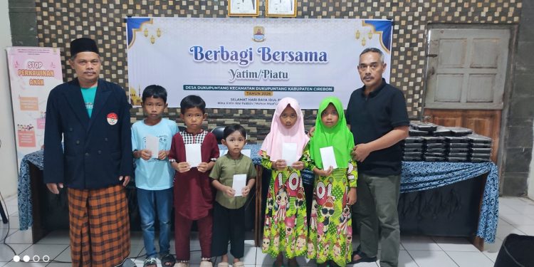 Pemdes Dukupuntang Berbagi Bersama Anak Yatim