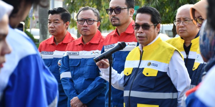 Kunker ke Kilang Balongan, Dirjen Migas Pastikan BBM Aman Selama Lebaran