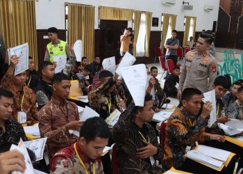 Penerimaan Polri 2026, Ratusan Pendaftar Padati Polres Indramayu