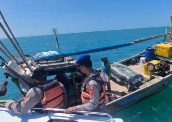 Satpolairud Polres Indramayu Cegah Penggunaan Alat Tangkap Tak Ramah Lingkungan