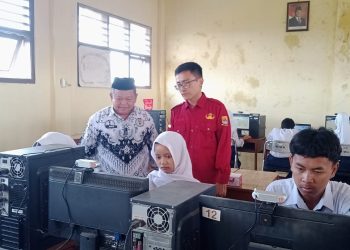 Persiapan Matang, H.Basir Pastikan 271 Siswa SMPN 1 Kaliwedi Ikuti TKA Tanpa Kendala