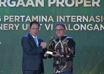 Penghargaan Tertinggi KLHK, Program BERBISIK Kilang Balongan Sukses Raih Proper Emas ke-8  